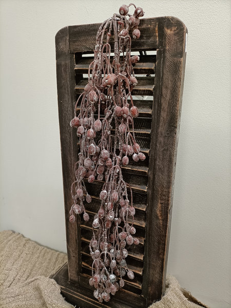 Faux greenery hanger