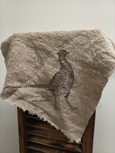Shabby doek fazant