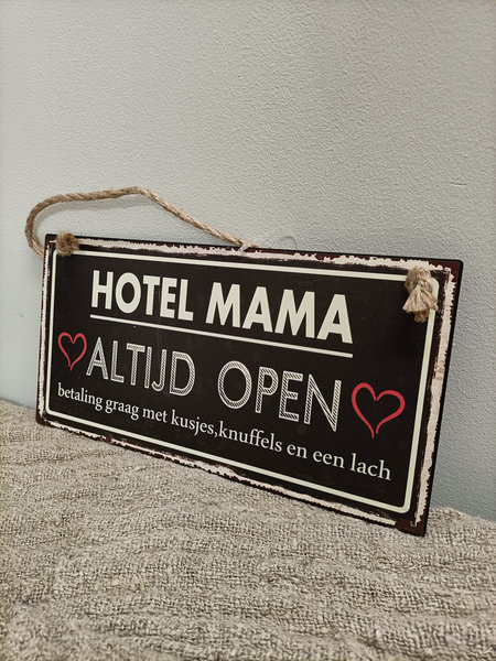 Tekstbord mama