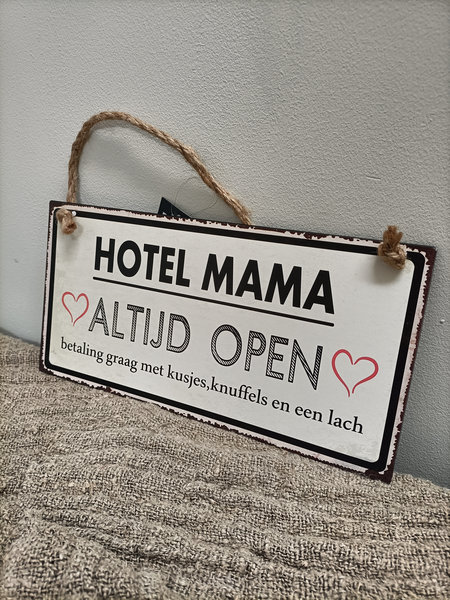 Tekstbord mama