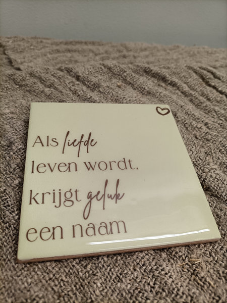 Tegel Liefde